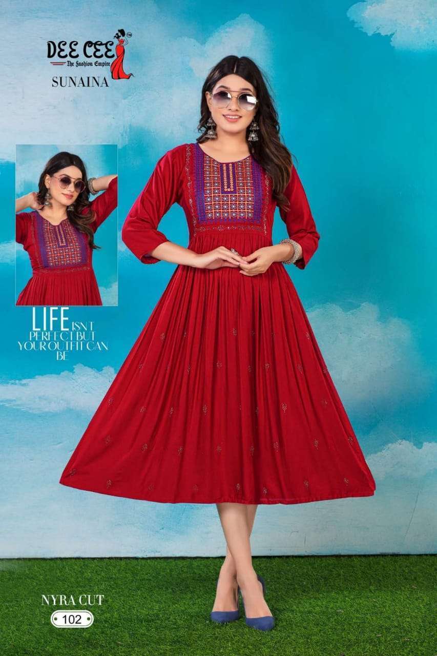 DeeCee SUNAINA Kurti