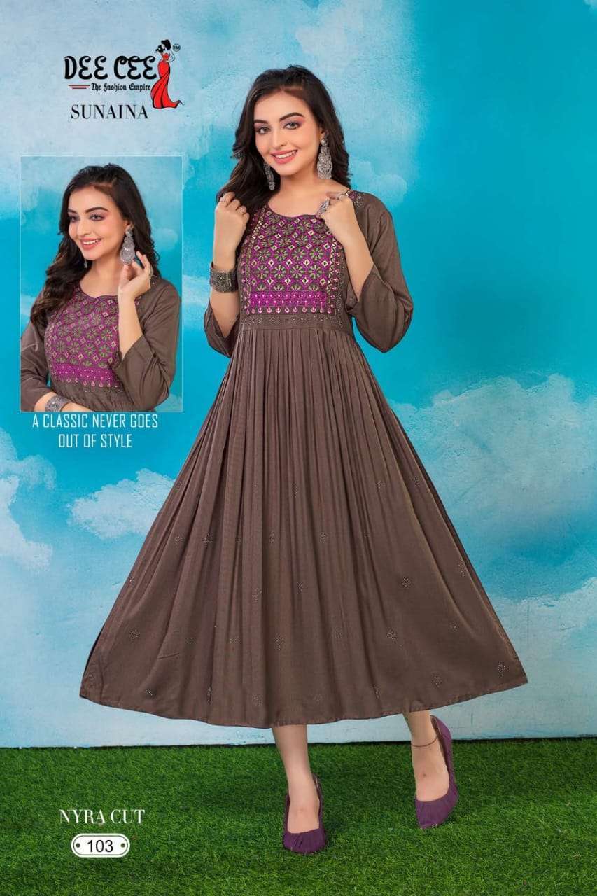 DeeCee SUNAINA Kurti