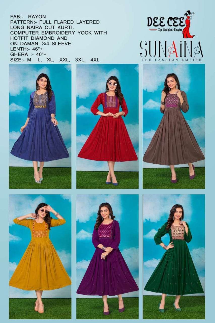 DeeCee SUNAINA Kurti