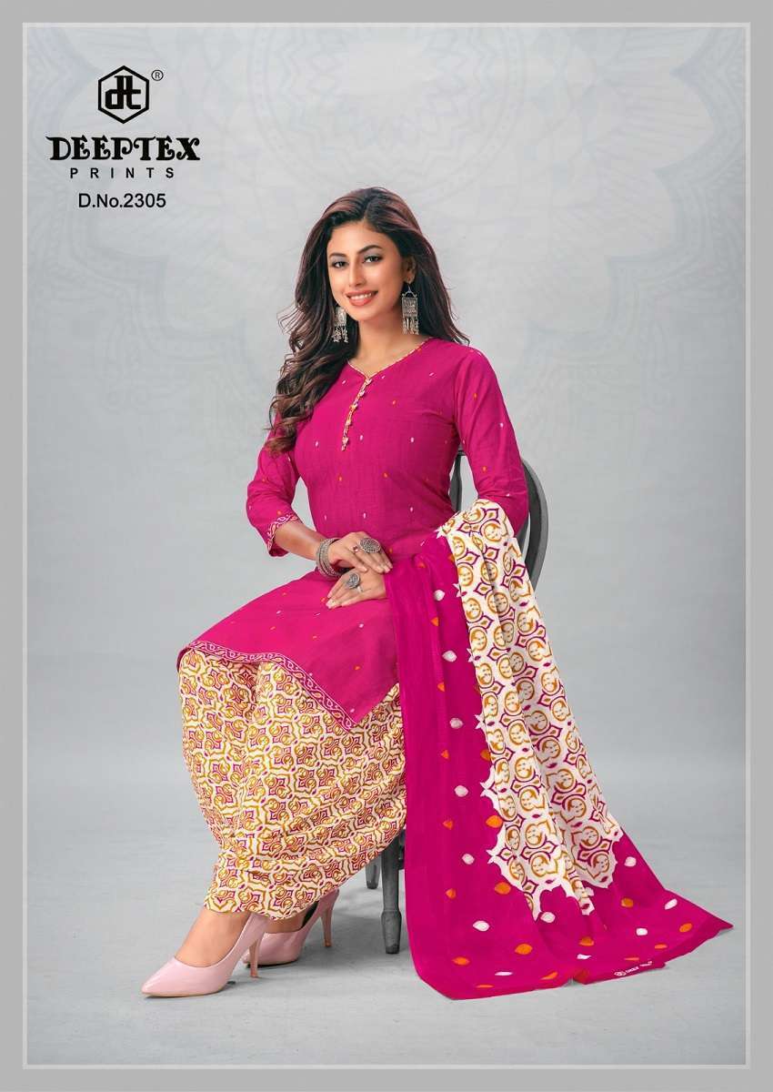 Deeptex Pichkari Vol 23 Cotton Dress Material Wholesale SURAT
