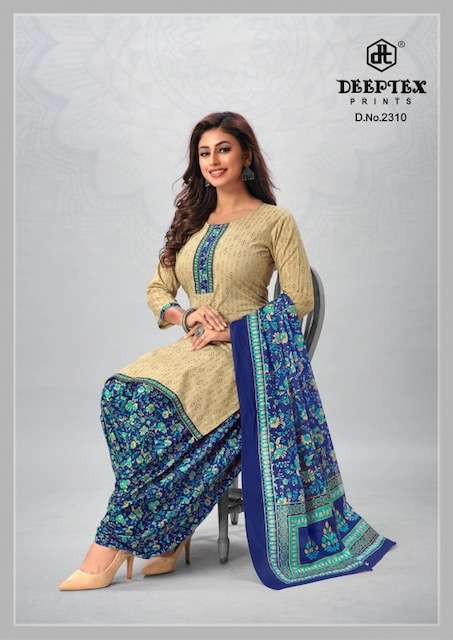 Printed 44-45 Deeptex Cotton Dress Materials at Rs 415/piece in Ahmedabad |  ID: 2851219236233