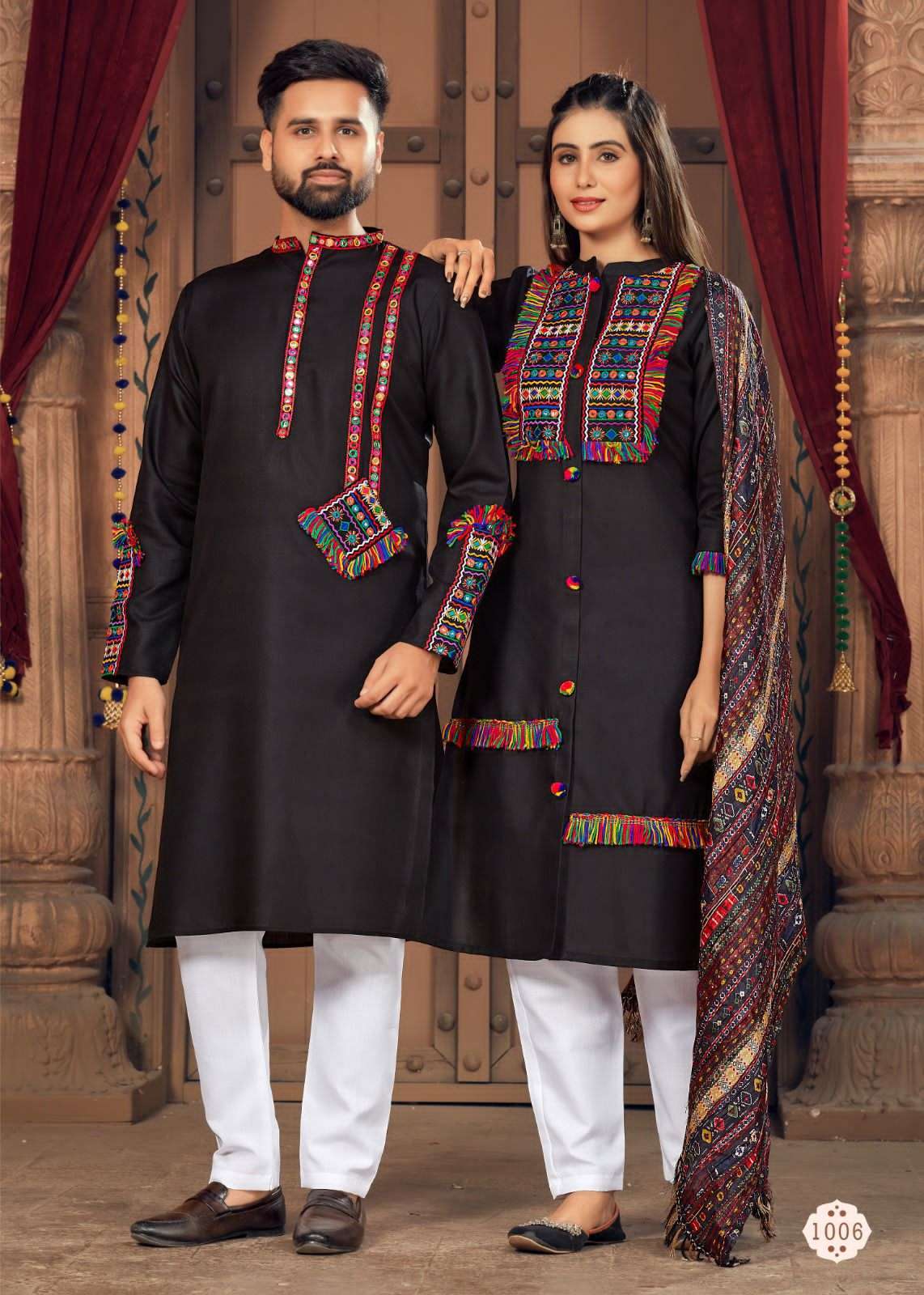 	Designer Exclusive Navratri Special Couple Kurta 4 Collection