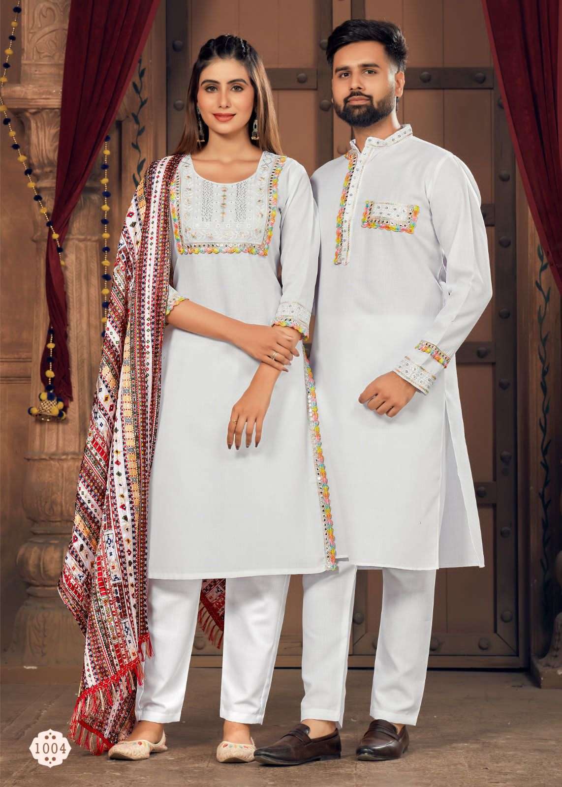 Designer Exclusive Navratri Special Couple Kurta 4 Collection  Designer Exclusive Navratri Special Couple Kurta 