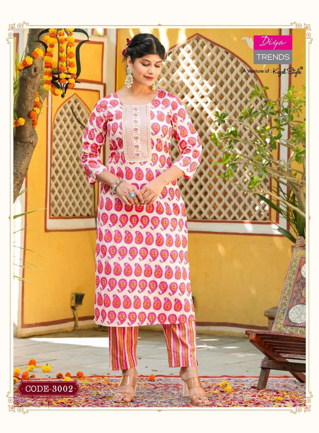 	 DIYA TRENDS COTTON CANDY VOL -3 Kurti 