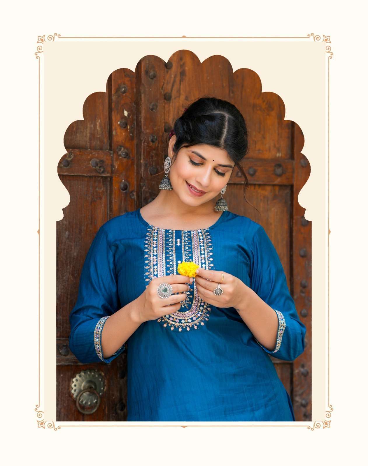 DIYA TRENDS SATRANGI VOL.1  Maslin Kurti