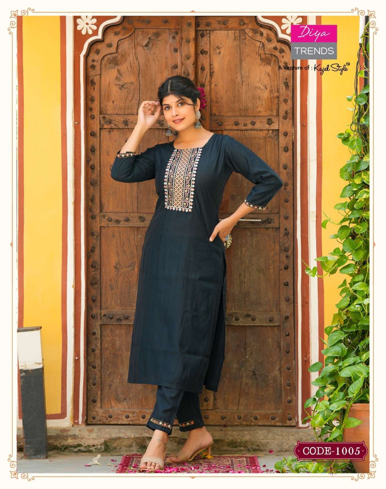 DIYA TRENDS SATRANGI VOL.1  Maslin Kurti