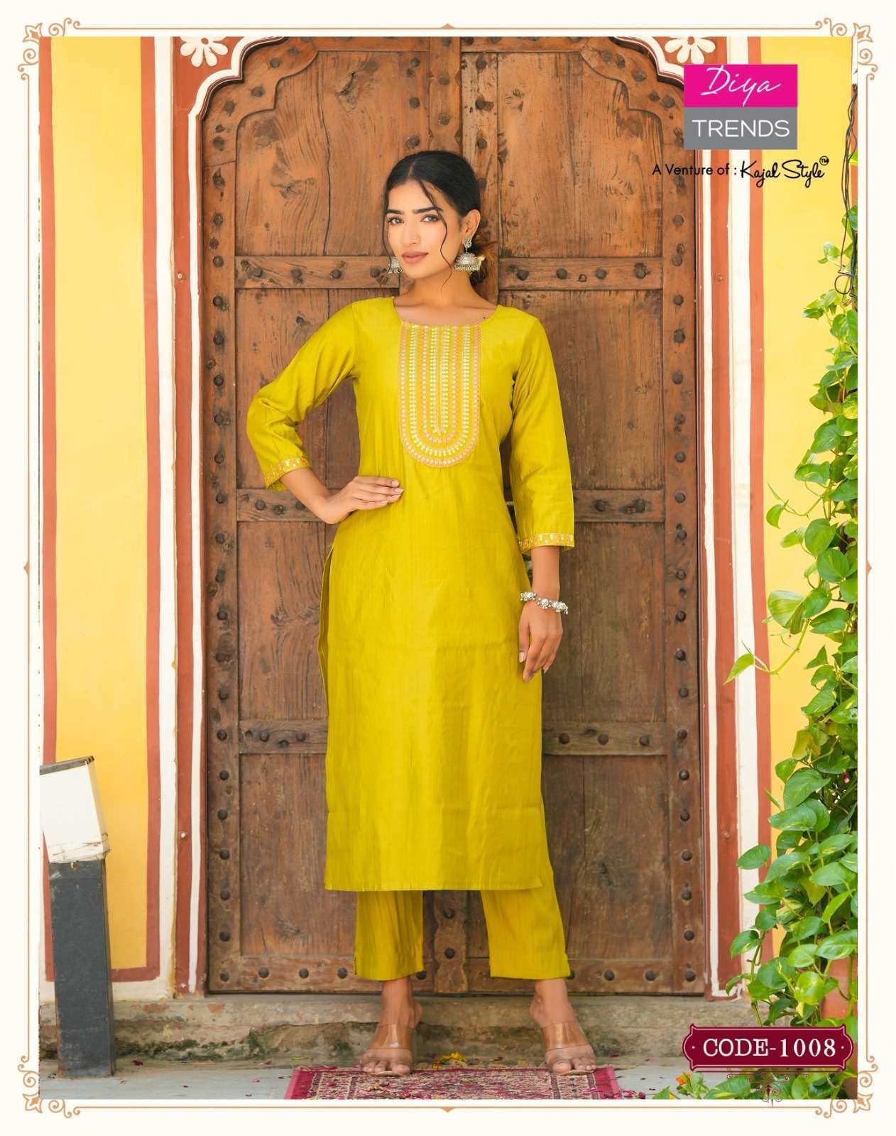 DIYA TRENDS SATRANGI VOL.1  Maslin Kurti