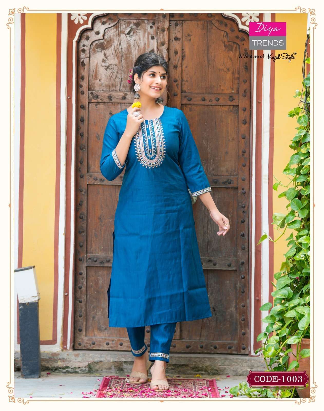 DIYA TRENDS SATRANGI VOL.1  Maslin Kurti