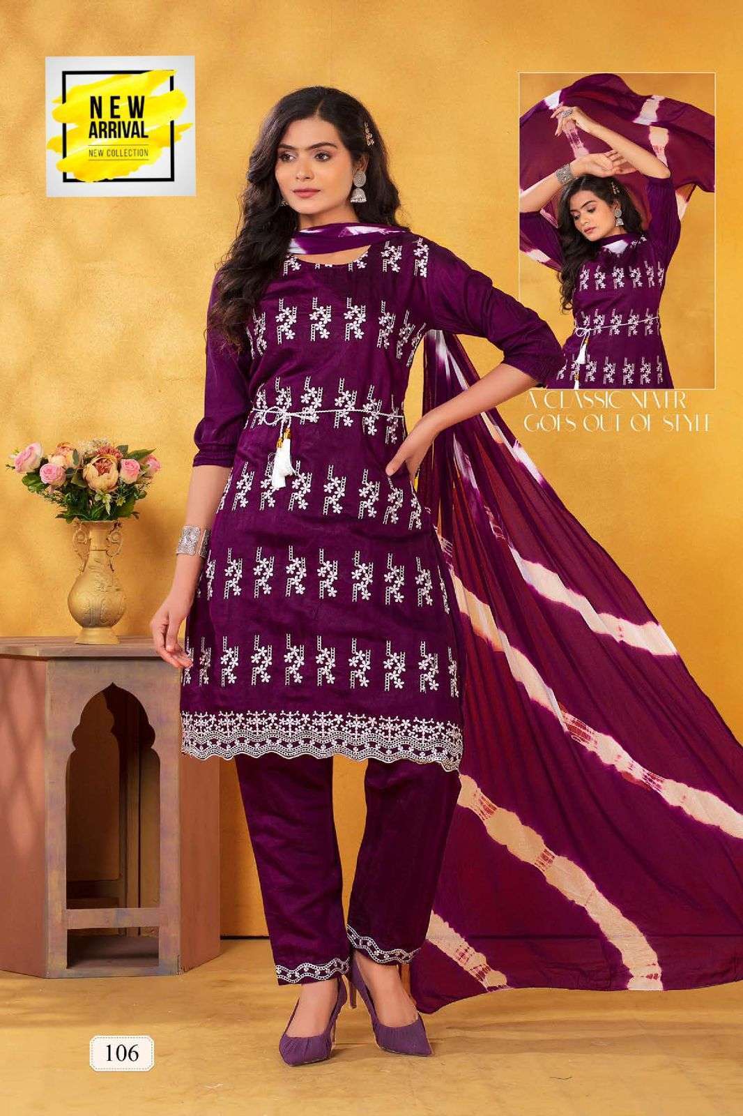 Golden Elegance Designer Vol-1 Kurti 