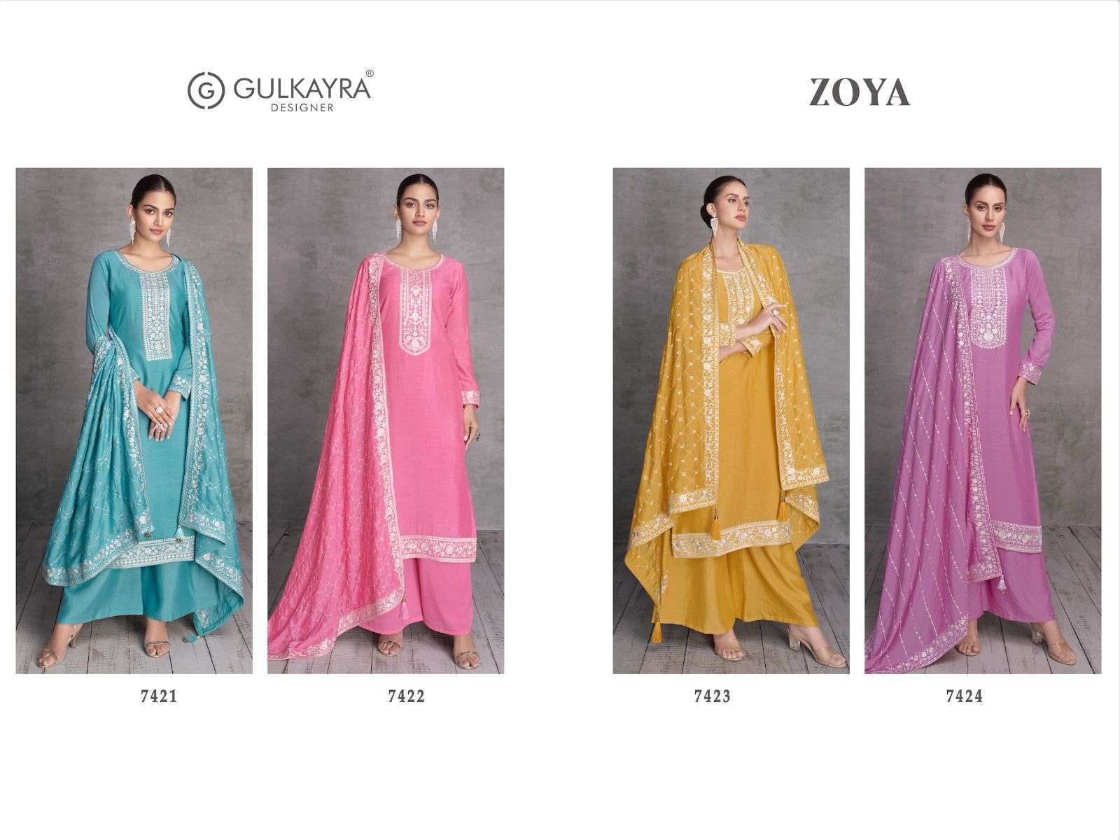 Gulkayra Designer Zoya Salwar Kameez 