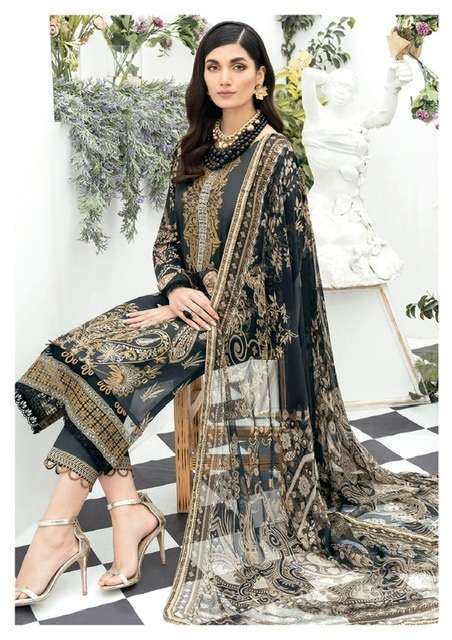 Gull A Ahmed Riwayat Vol 4 Lawn Cotton Pakisthani Suit INDIA