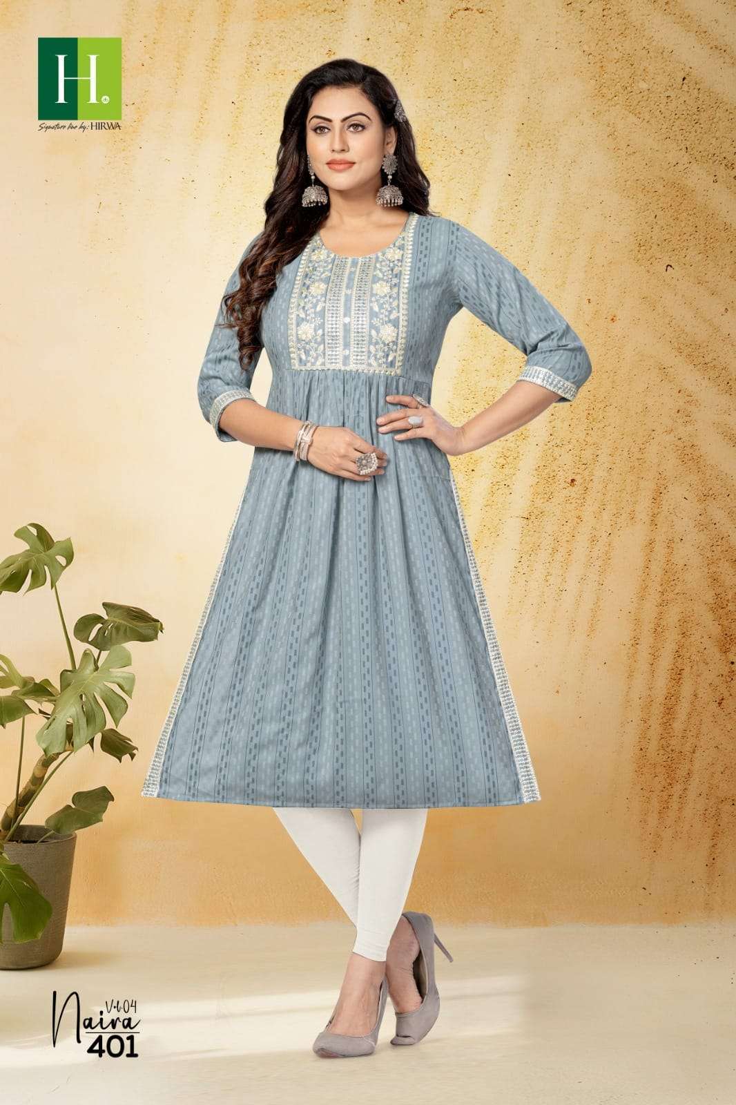Hirwa Naira Cut Kurti Vol-4 Kurti 