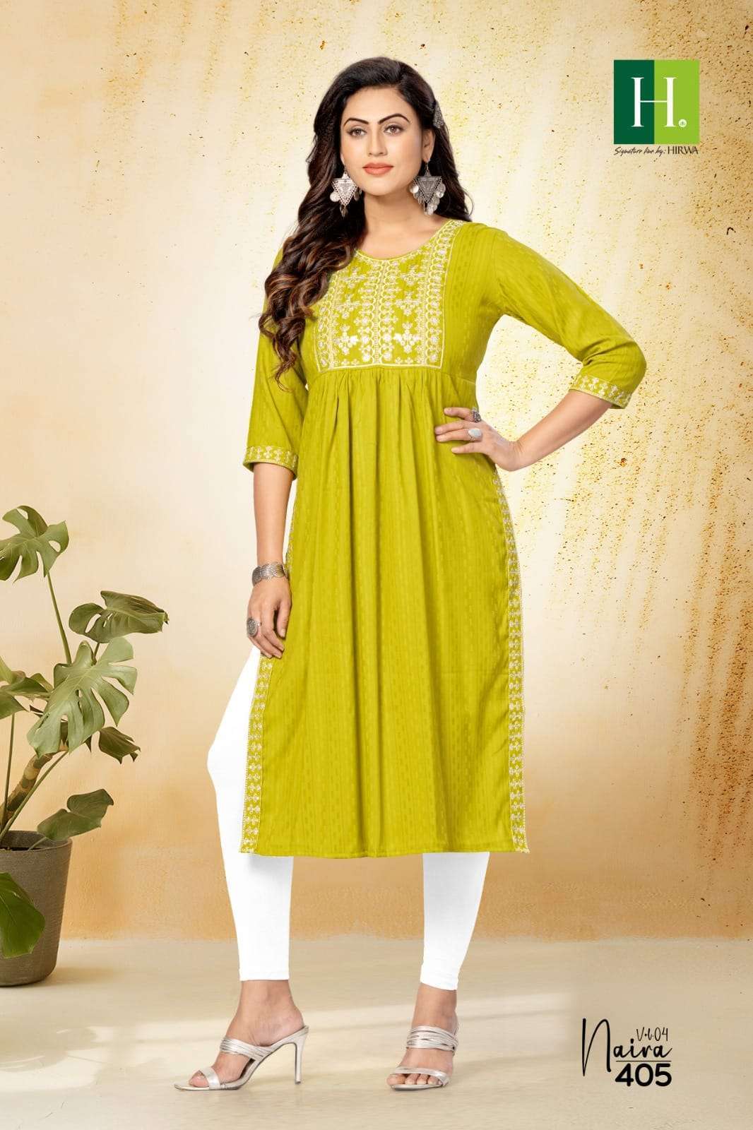 Hirwa Naira Cut Kurti Vol-4 Kurti 