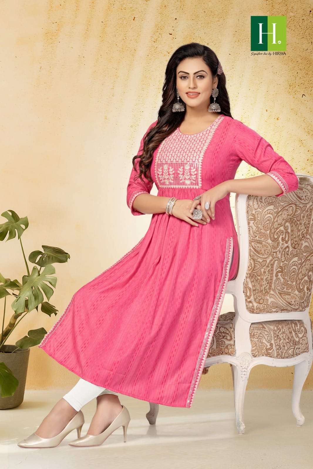 Hirwa Naira Cut Kurti Vol-4 Kurti 