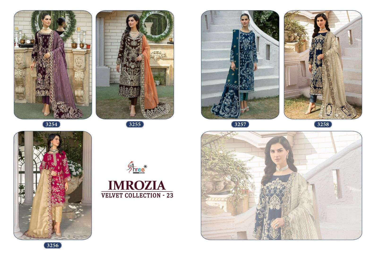 Imrozia Velvat With Heavy Embrodered Salwar Kameez Wholesale SURAT