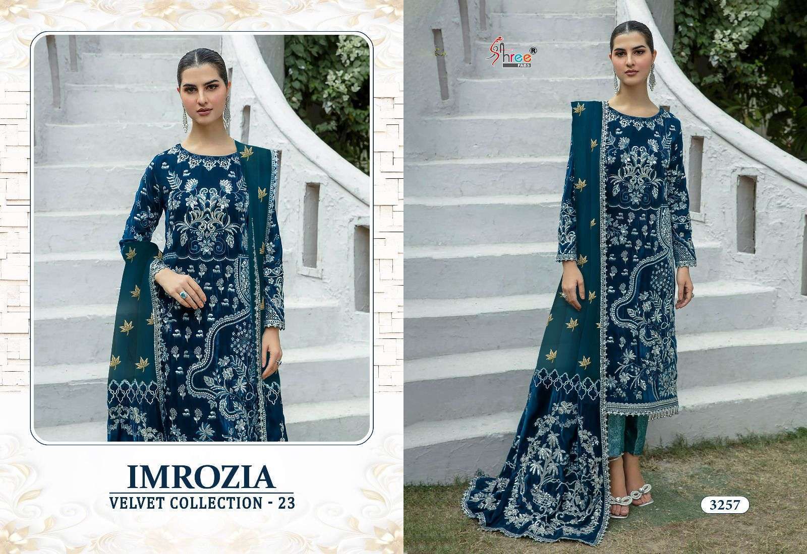 Imrozia Velvat With Heavy Embrodered Salwar Kameez Wholesale SURAT