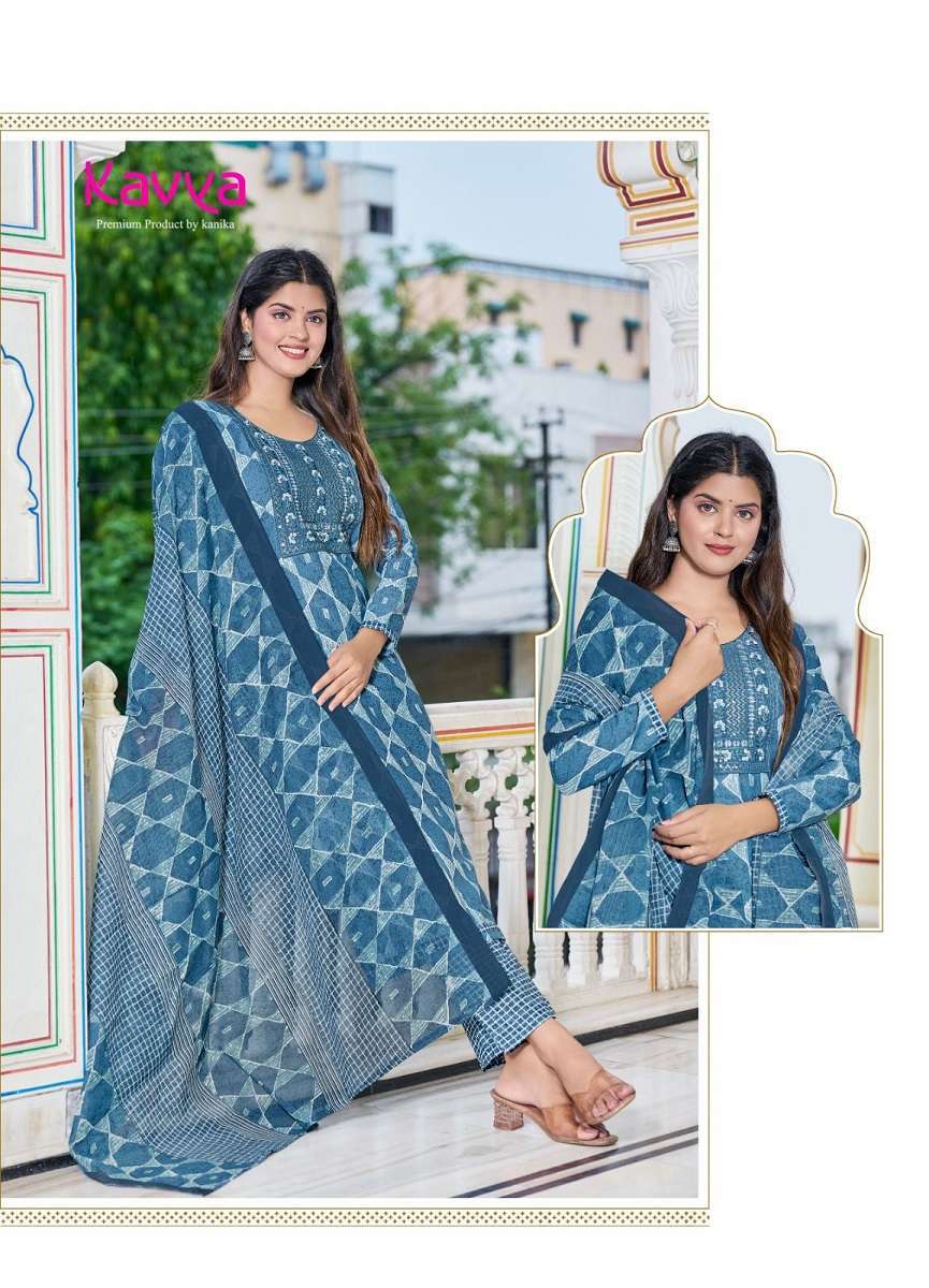Kavya Pashmina Vol-2 – Kurti Pant With Dupatta 