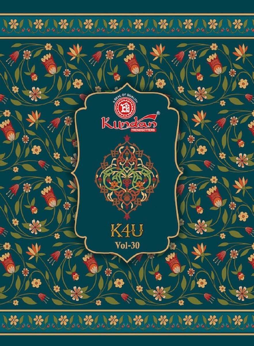 Kundan K4u Vol 30 Cotton Dress Material 