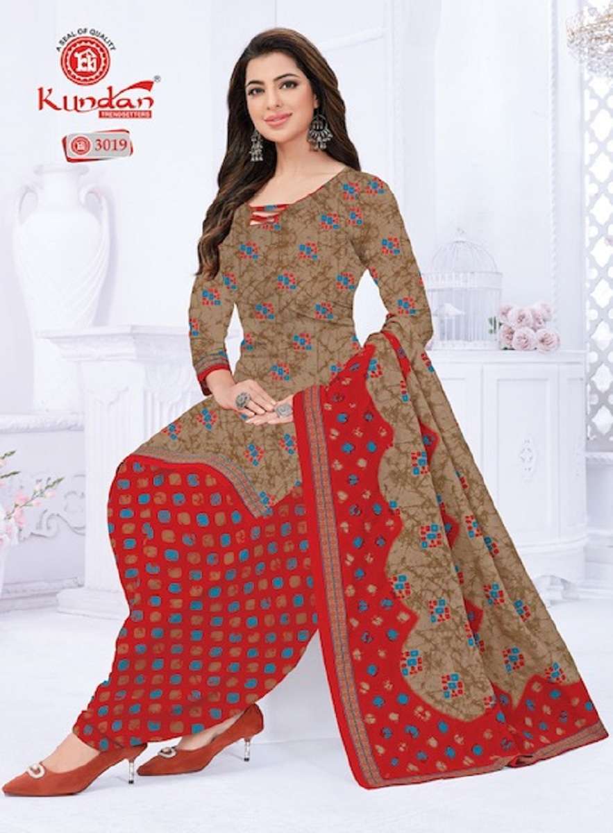 Kundan K4u Vol 30 Cotton Dress Material 