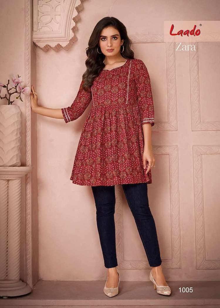Laado Zara Vol-1 – Fancy Tunic Tops