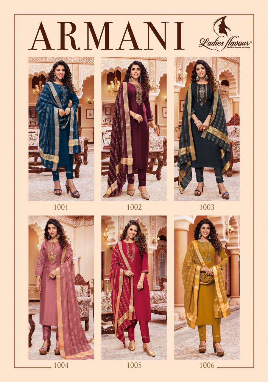 Ladies Flavour Armani Boutique Kurti  collection in surat