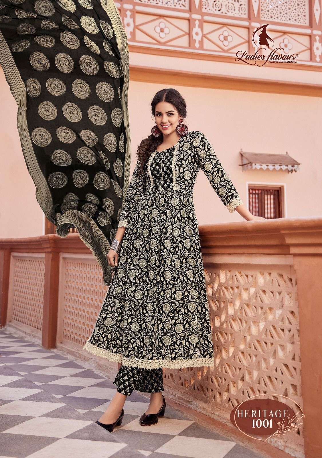 Ladies Flavour Heritage Branded Kurti Wholesale MANUFACTURE IN INDAI