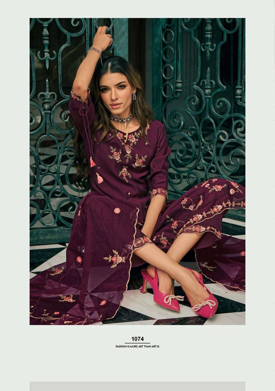 LADY LEELA RAABTA Kurti