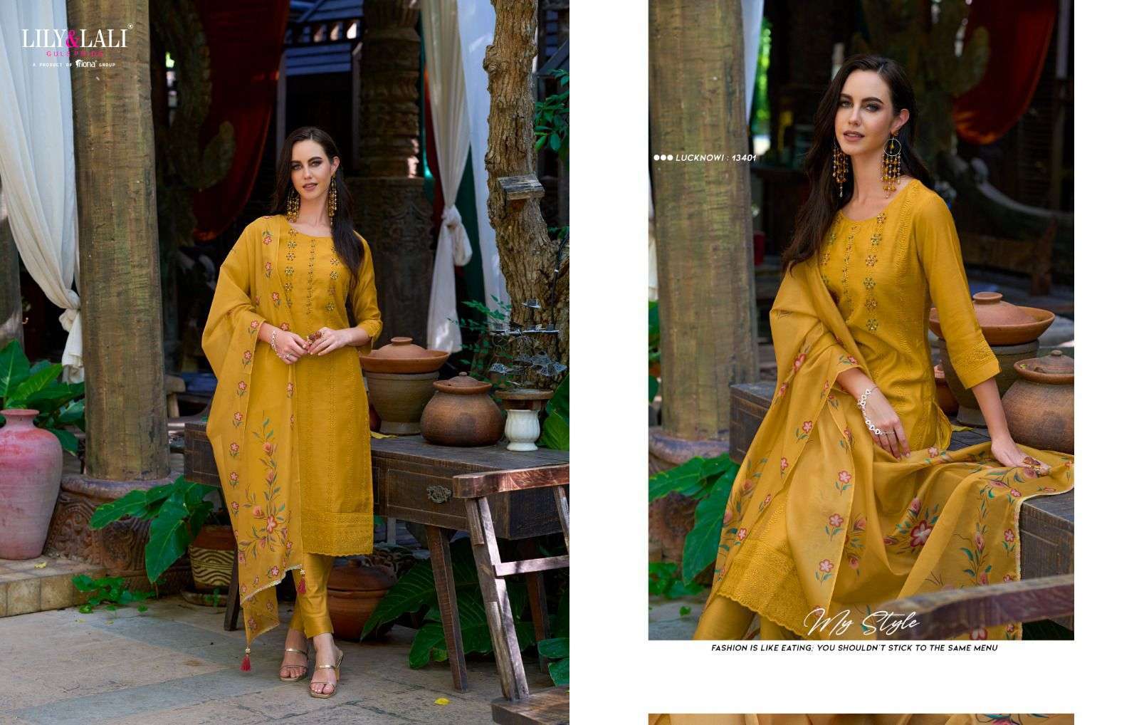 Lily And Laly Lucknow Vol 2 Designer Boutique Kurti Wholesaler 