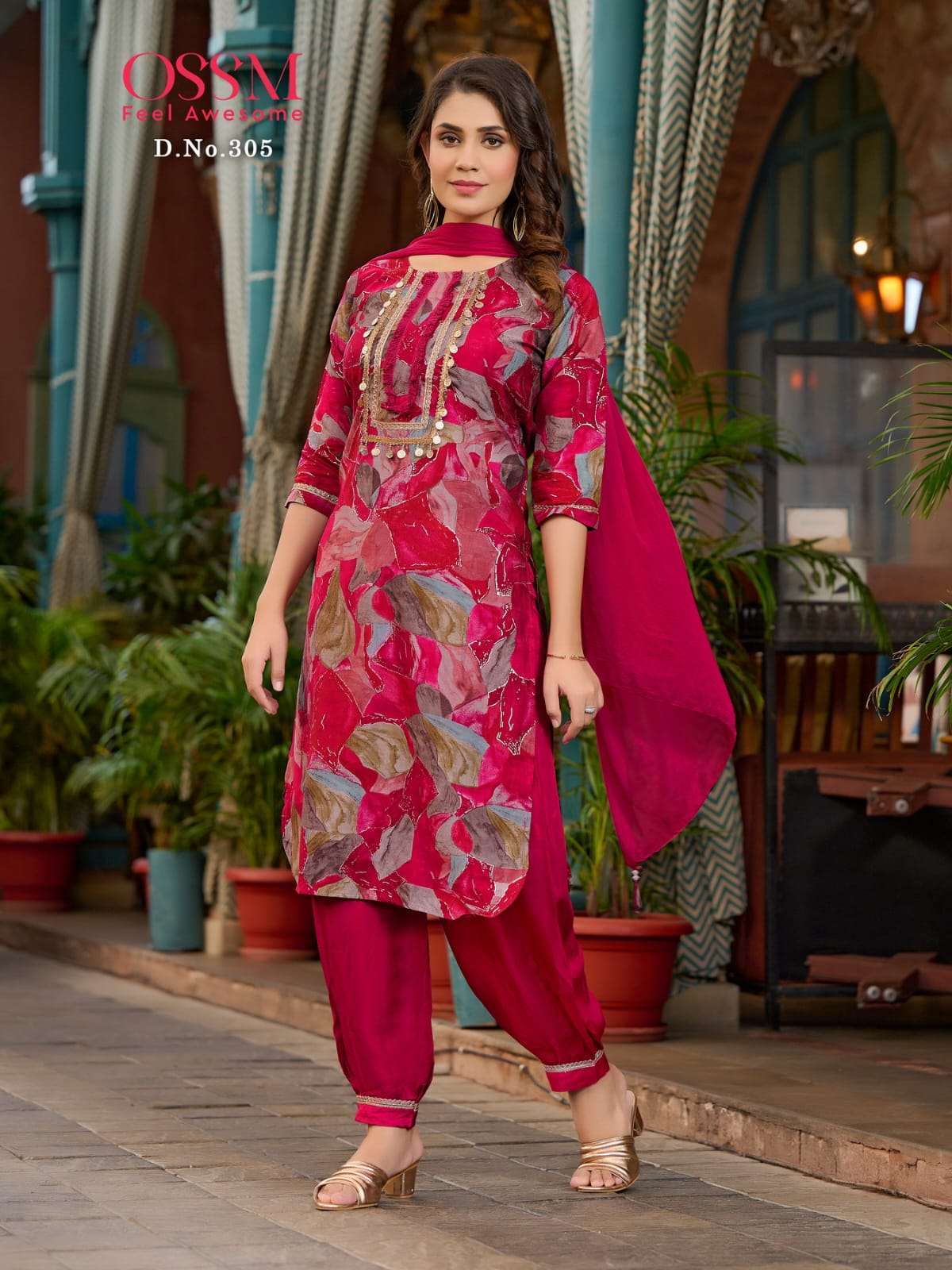 Ossm Afghani Vol 03 Manufacturer Of Wholesale Kurti INDIA