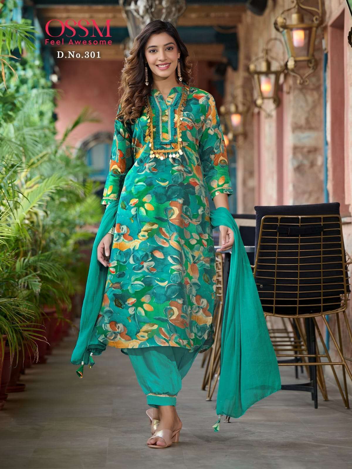 Ossm Afghani Vol 03 Manufacturer Of Wholesale Kurti INDIA