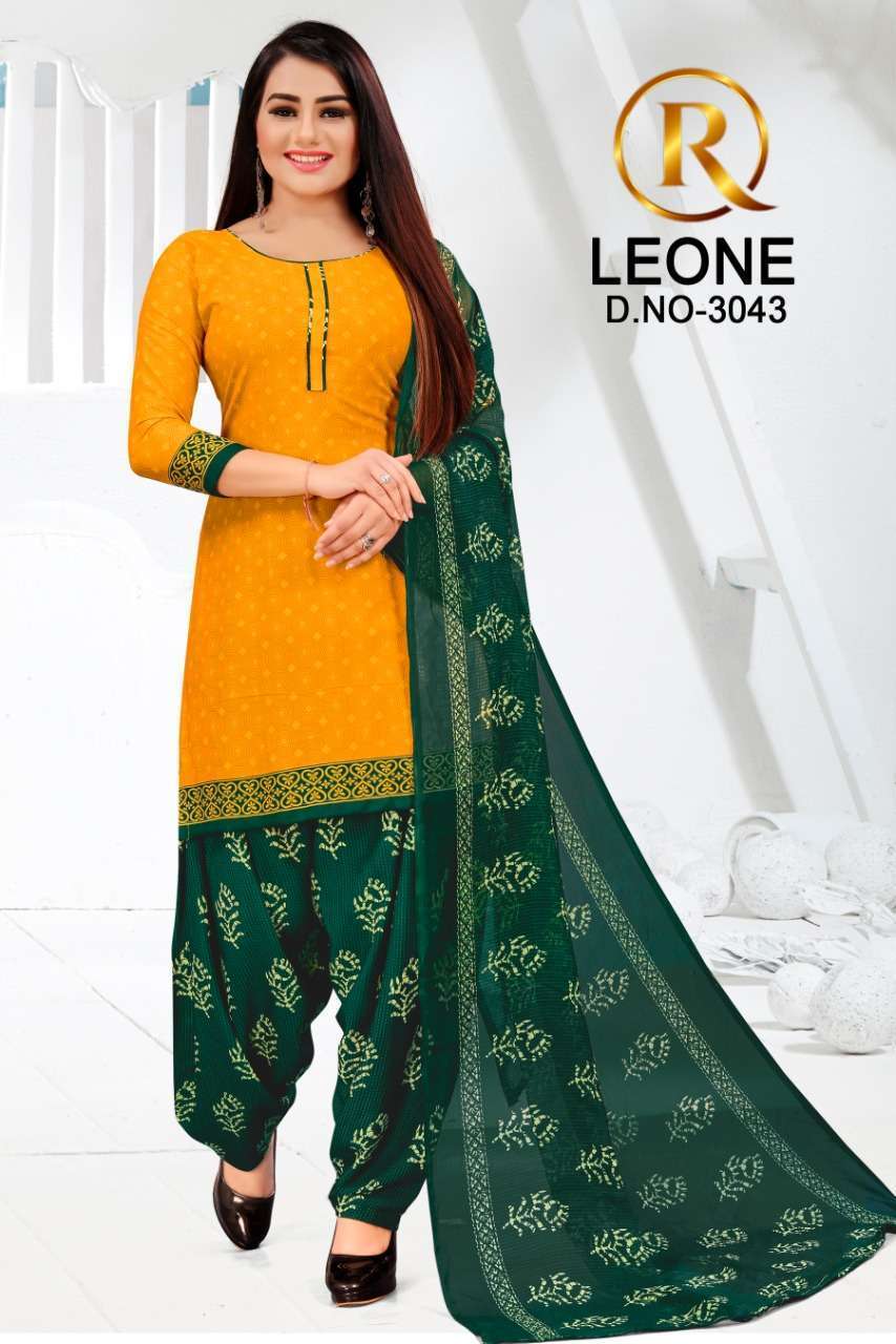 R Leone Synthetic Dress Material Wholesale SURAT