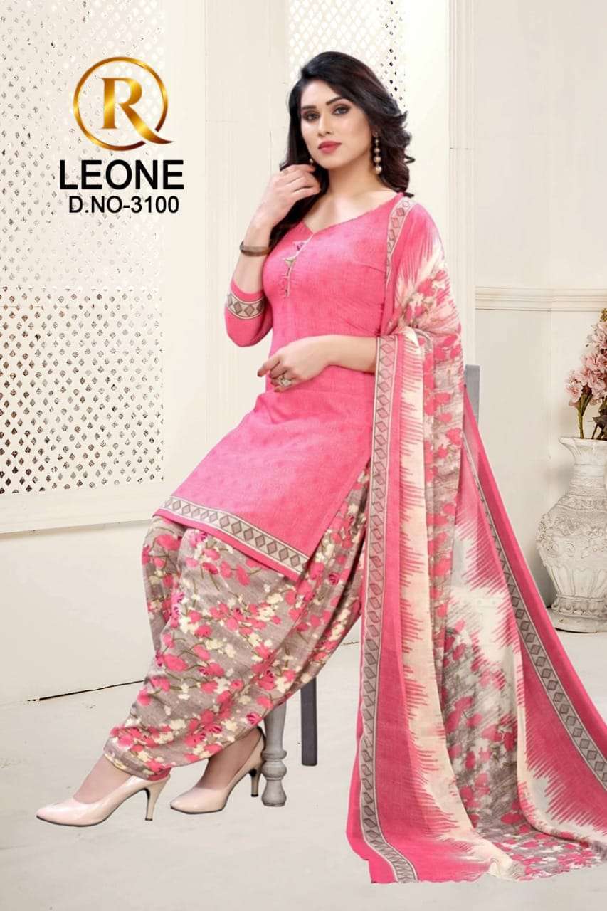 R Leone Synthetic Dress Material Wholesale SURAT