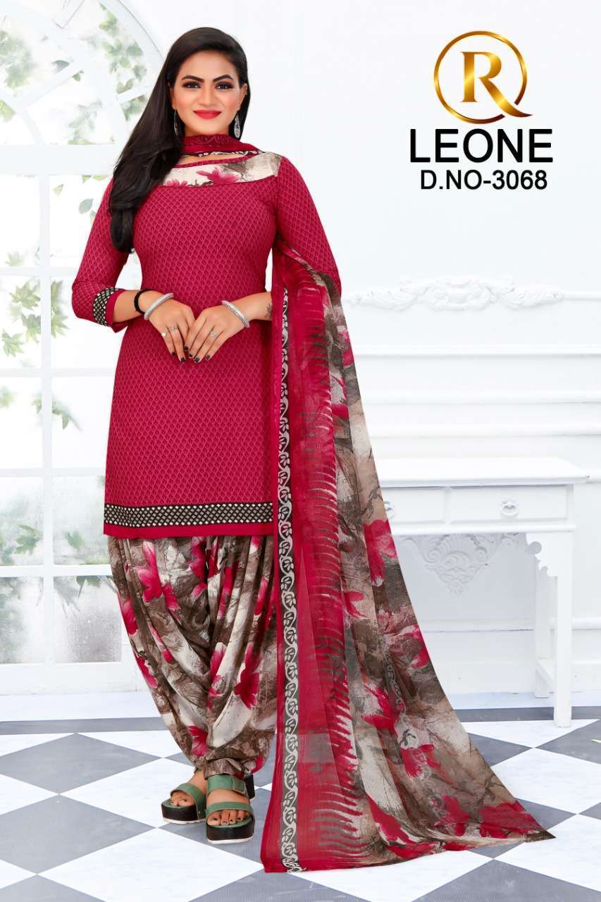 R Leone Synthetic Dress Material Wholesale SURAT