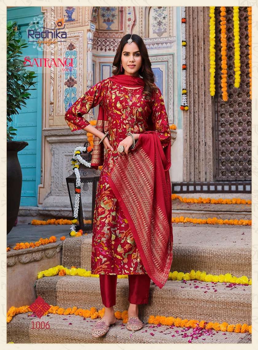 Radhika Life Style Satrangi Vol -1 Kurti Wholesale surat