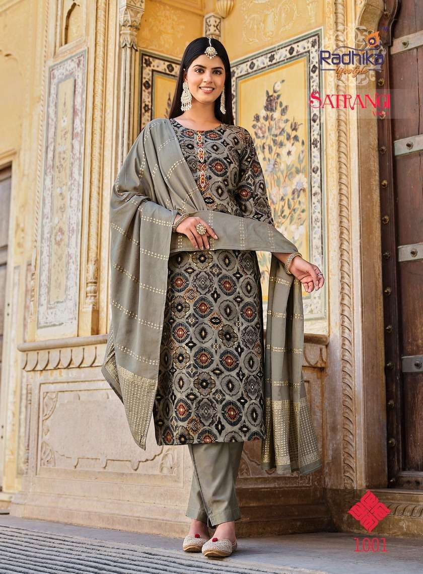 Radhika Life Style Satrangi Vol -1 Kurti Wholesale surat