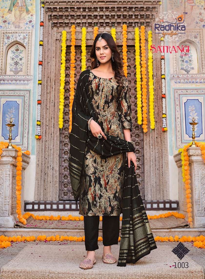 Radhika Life Style Satrangi Vol -1 Kurti Wholesale surat