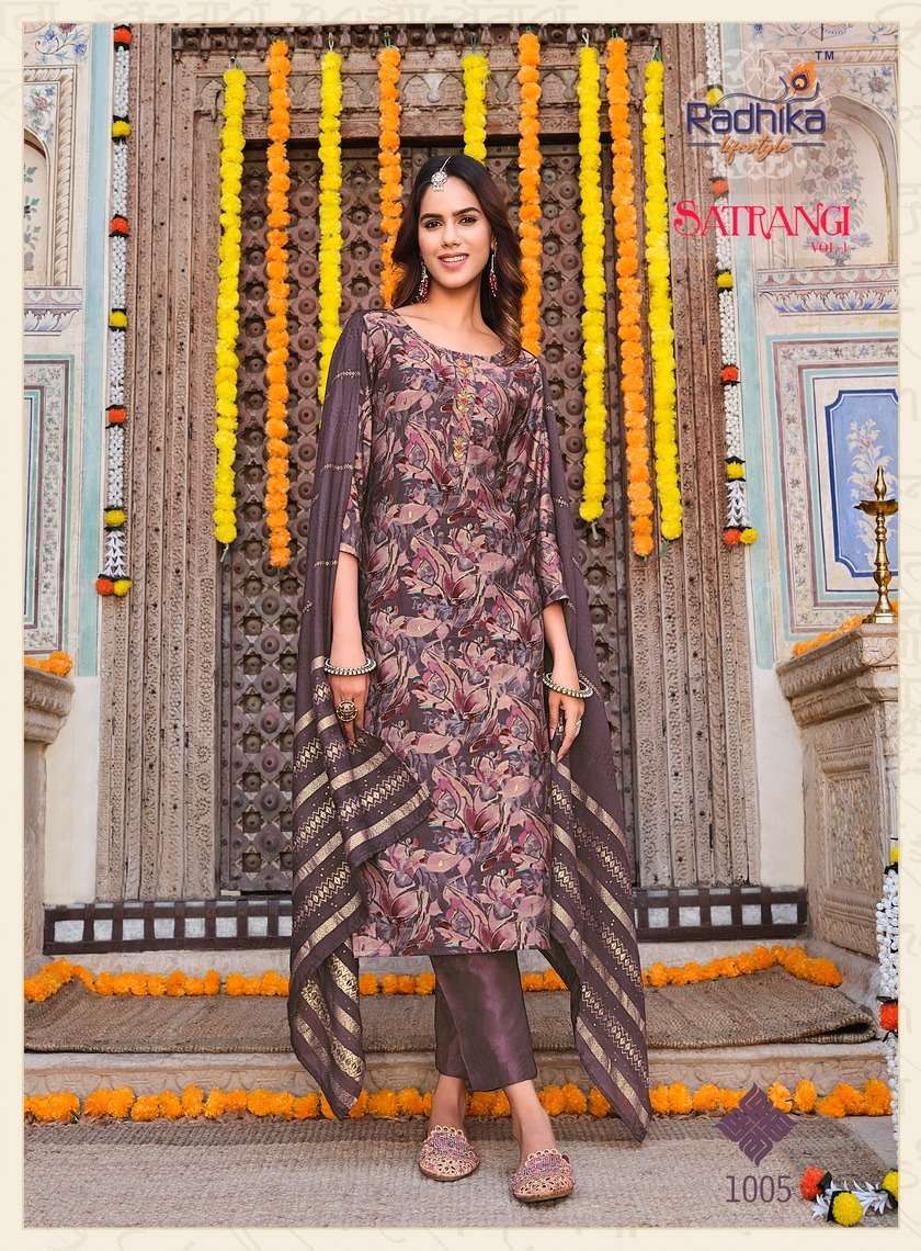 Radhika Life Style Satrangi Vol -1 Kurti Wholesale surat