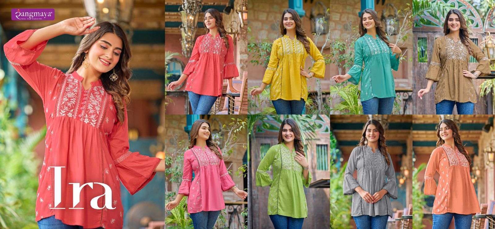  Rangmaya IRA Top Kurti