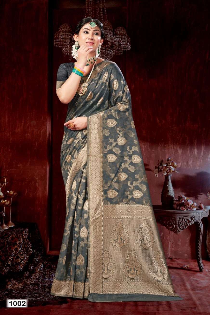 Riwazo Blue Sky Vol-4 Designer Organza Surat Saree Market SURAT