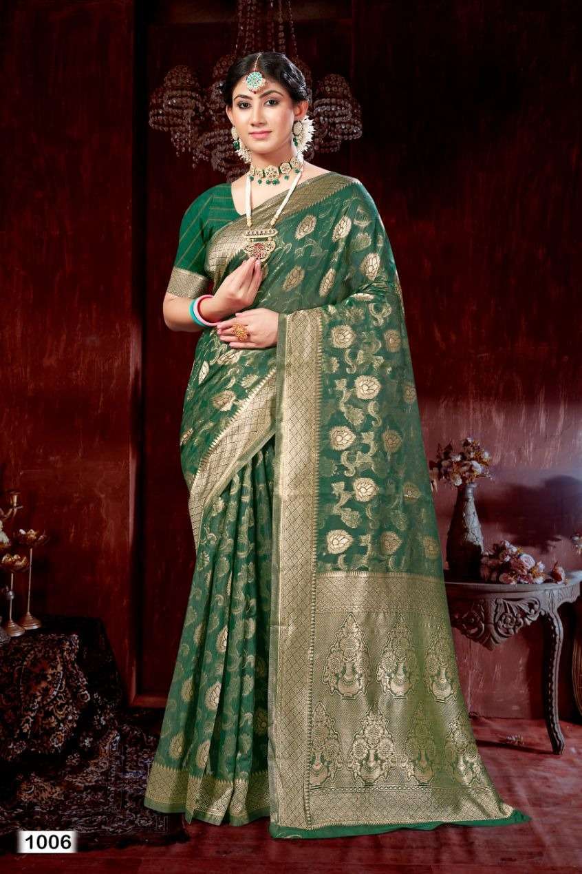 Riwazo Blue Sky Vol-4 Designer Organza Surat Saree Market SURAT