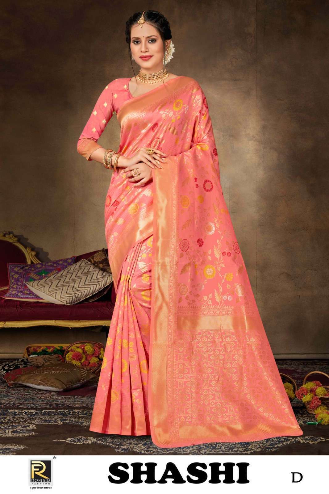 Ronisha Shashi Premium Fancy Silk Saree Wholesale SURAT