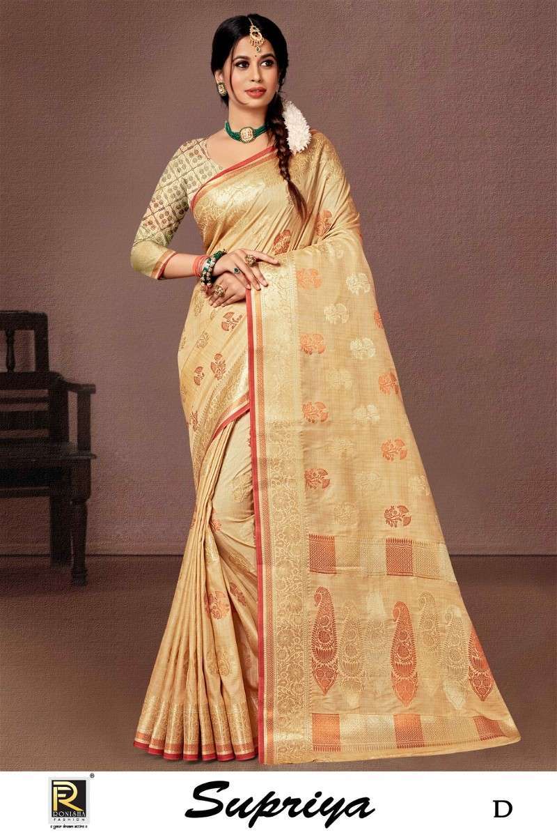 Ronisha Supriya Banarasi Silk Designer Saree