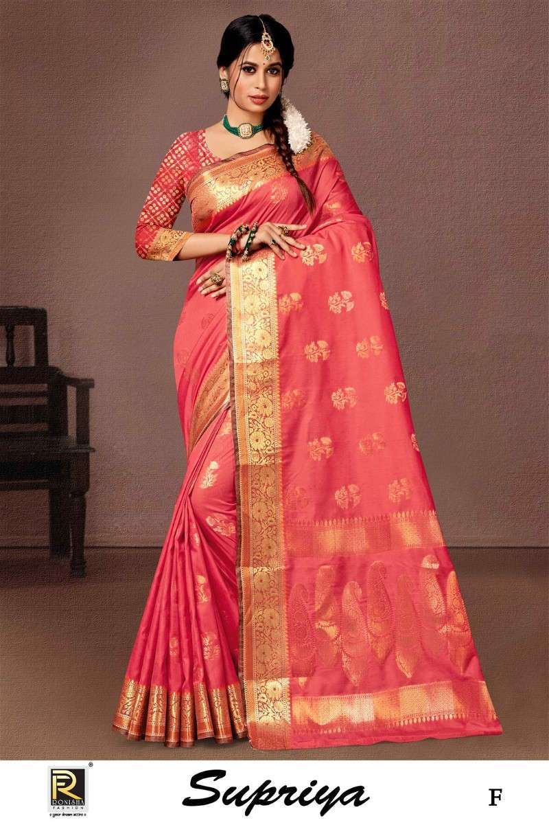 Ronisha Supriya Banarasi Silk Designer Saree