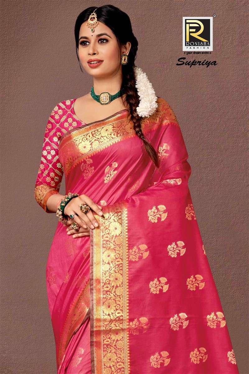 Ronisha Supriya Banarasi Silk Designer Saree