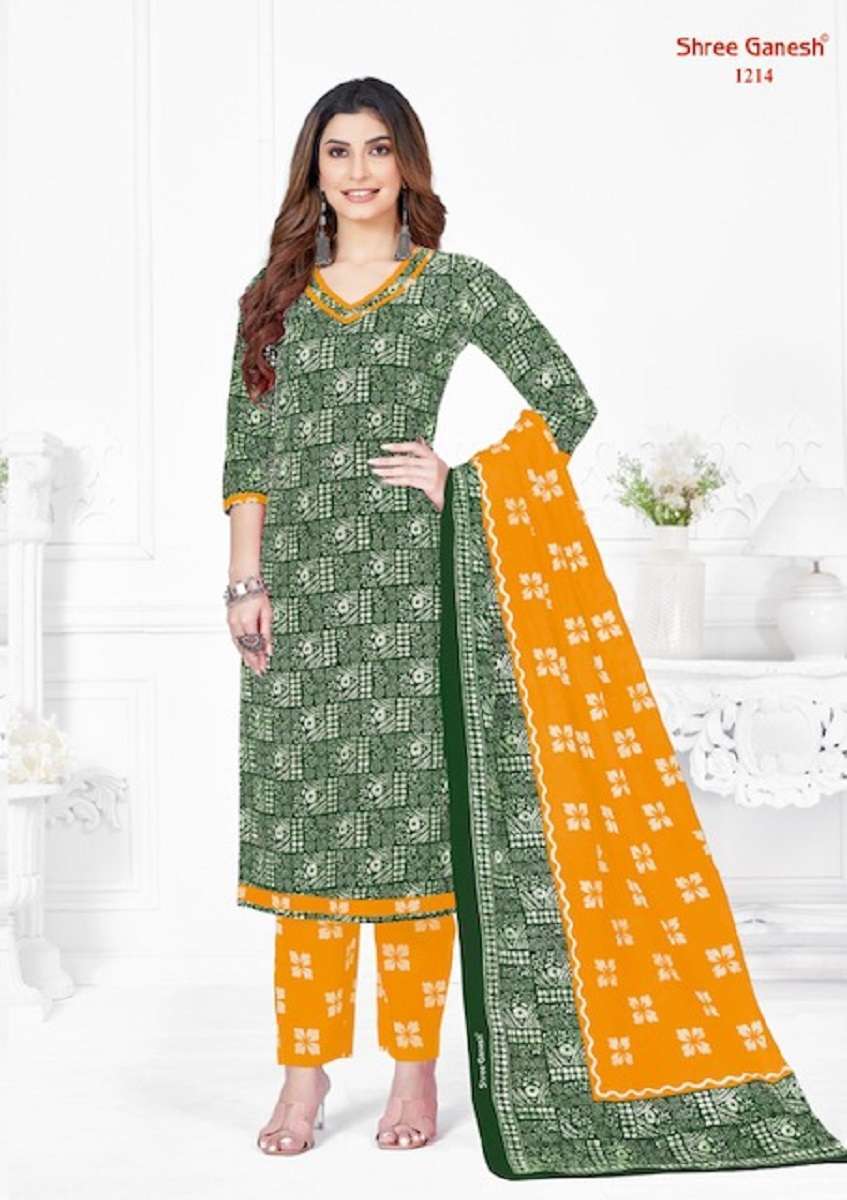 Shree Ganesh Batic Vol-2 Cotton Dress Material Wholesale market in surat