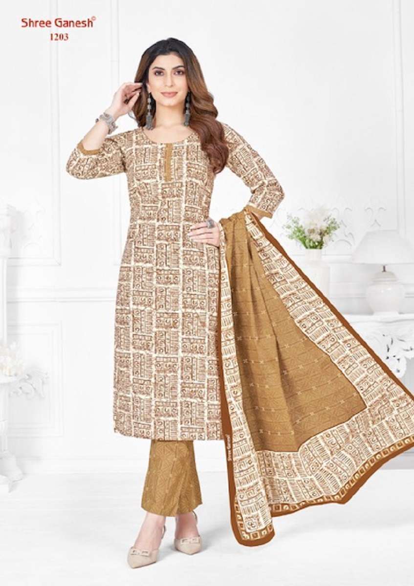 Shree Ganesh Batic Vol-2 Cotton Dress Material Wholesale market in surat