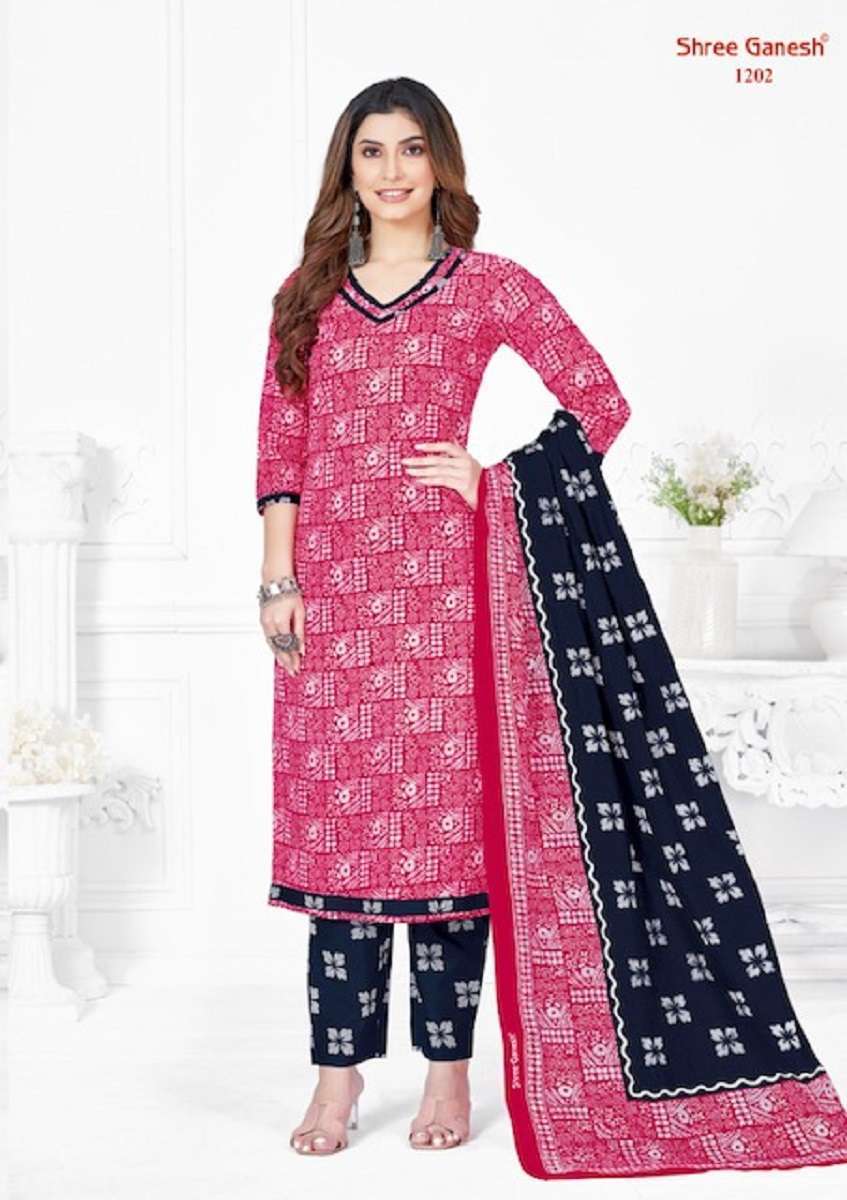 Shree Ganesh Batic Vol-2 Cotton Dress Material Wholesale market in surat