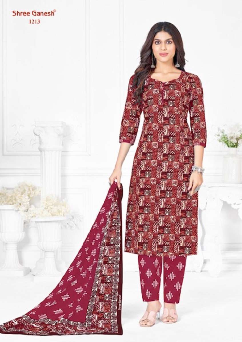 Shree Ganesh Batic Vol-2 Cotton Dress Material Wholesale market in surat