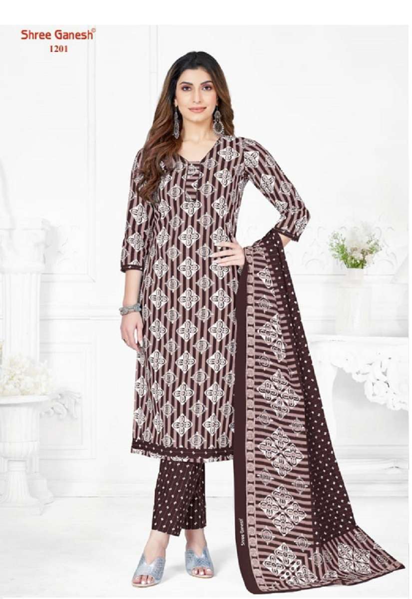 Shree Ganesh Batic Vol-2 Cotton Dress Material Wholesale market in surat