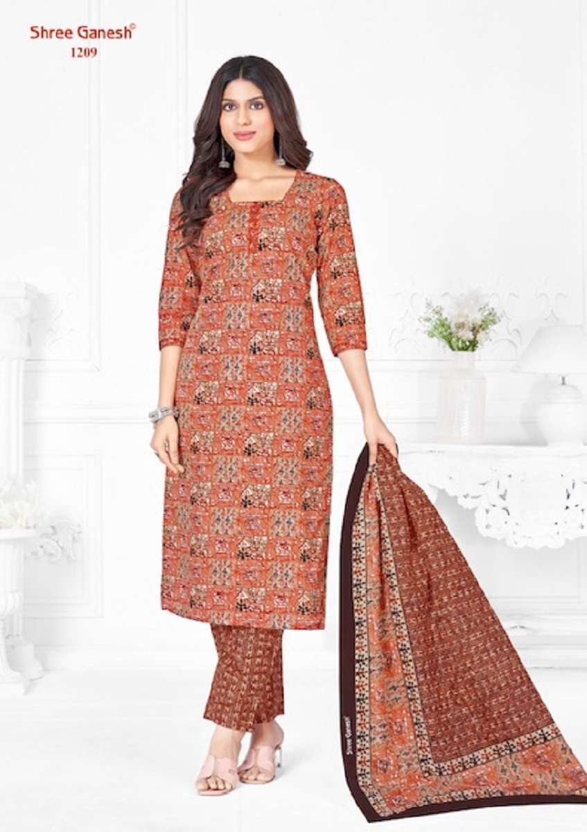 Shree Ganesh Batic Vol-2 Cotton Dress Material Wholesale market in surat
